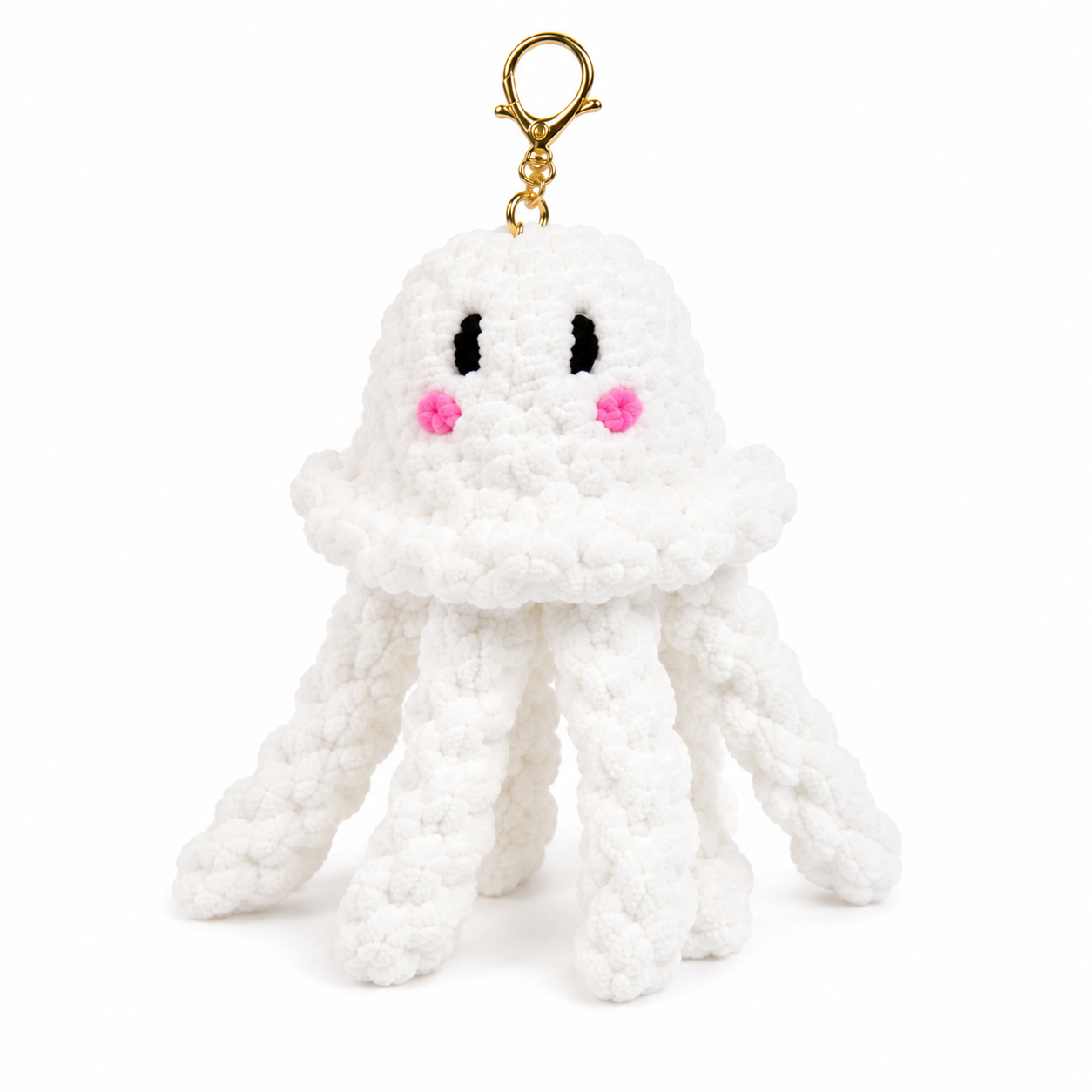 CUTE JELLYFISH KEYCHAIN